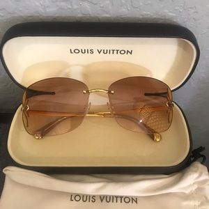 Louis Vuitton women’s butterfly sunglasses